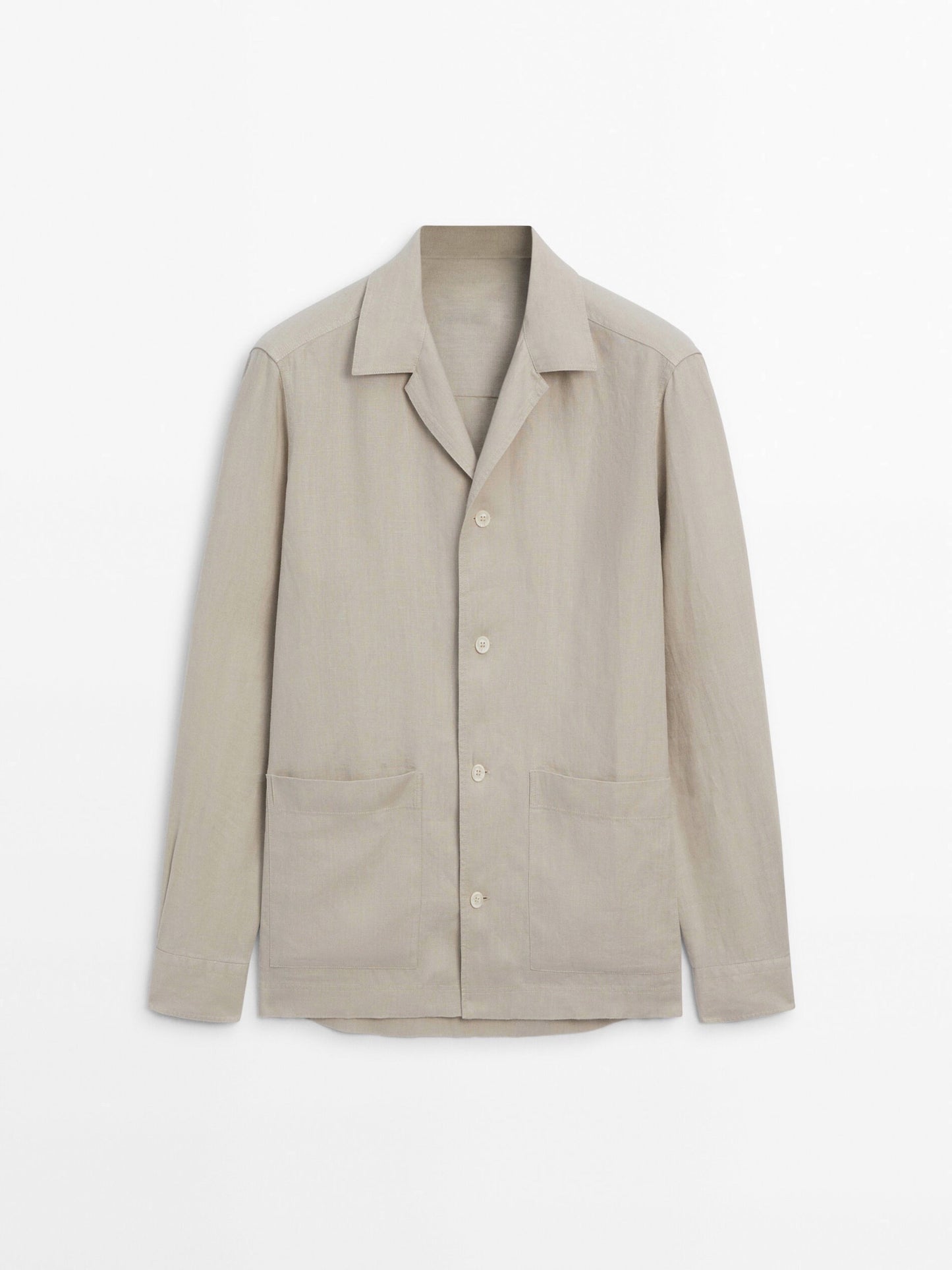 Summer Linen Blend Overshirt