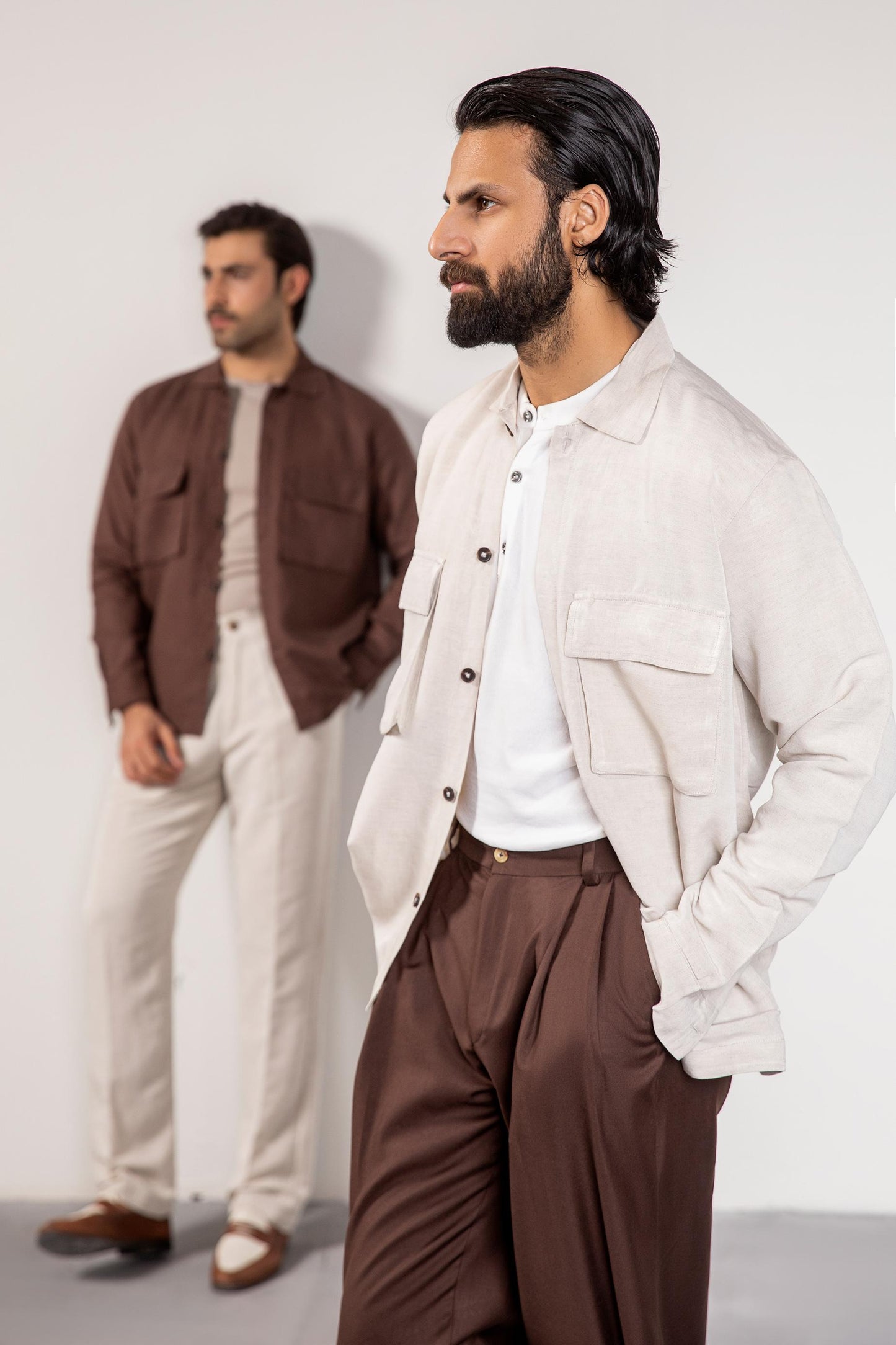 Beige Overshirt