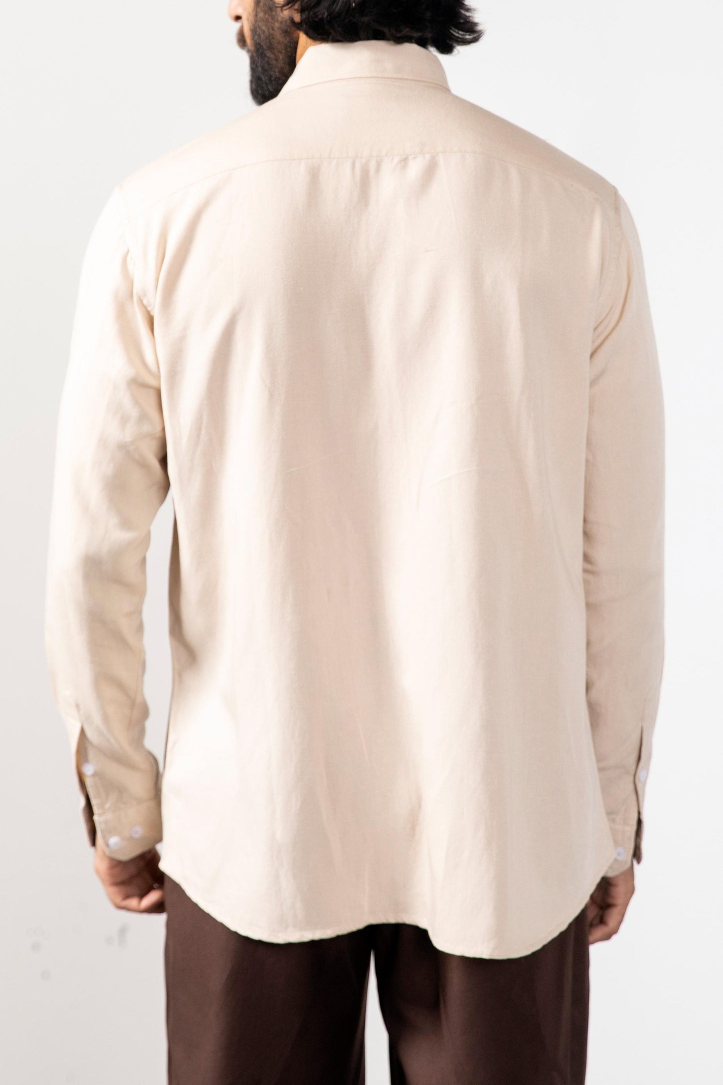 Beige Linen Shirt