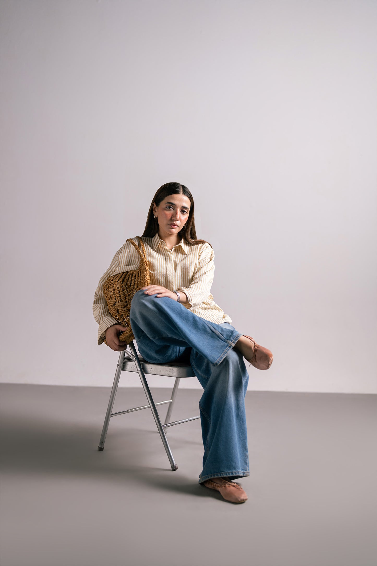 Coco Stripped Button Down