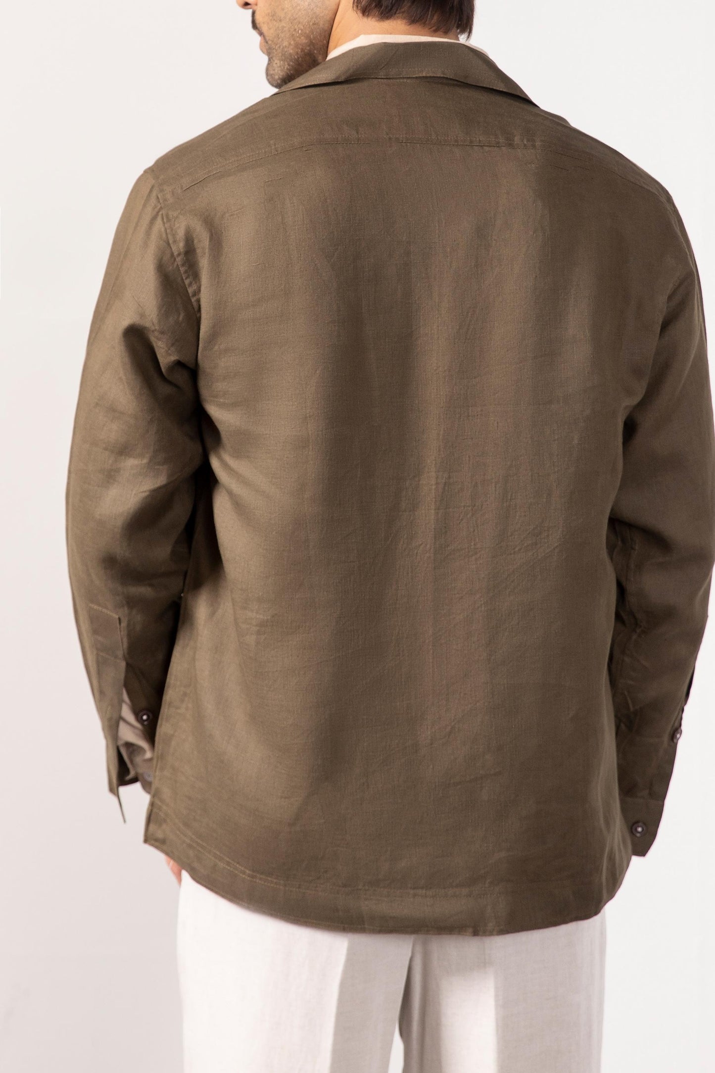 Olive Green Overshirt