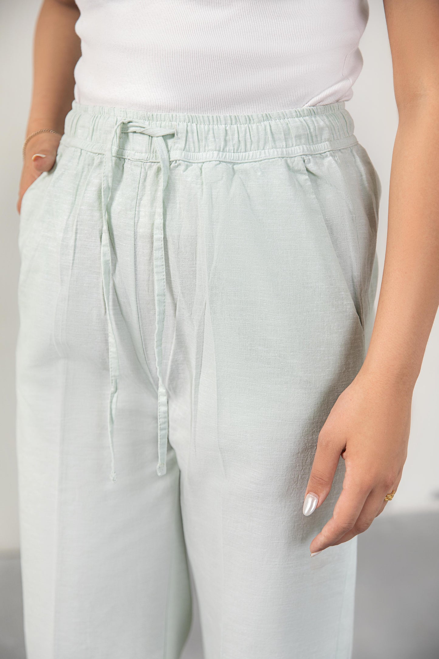 Mint To Be Linen Pants