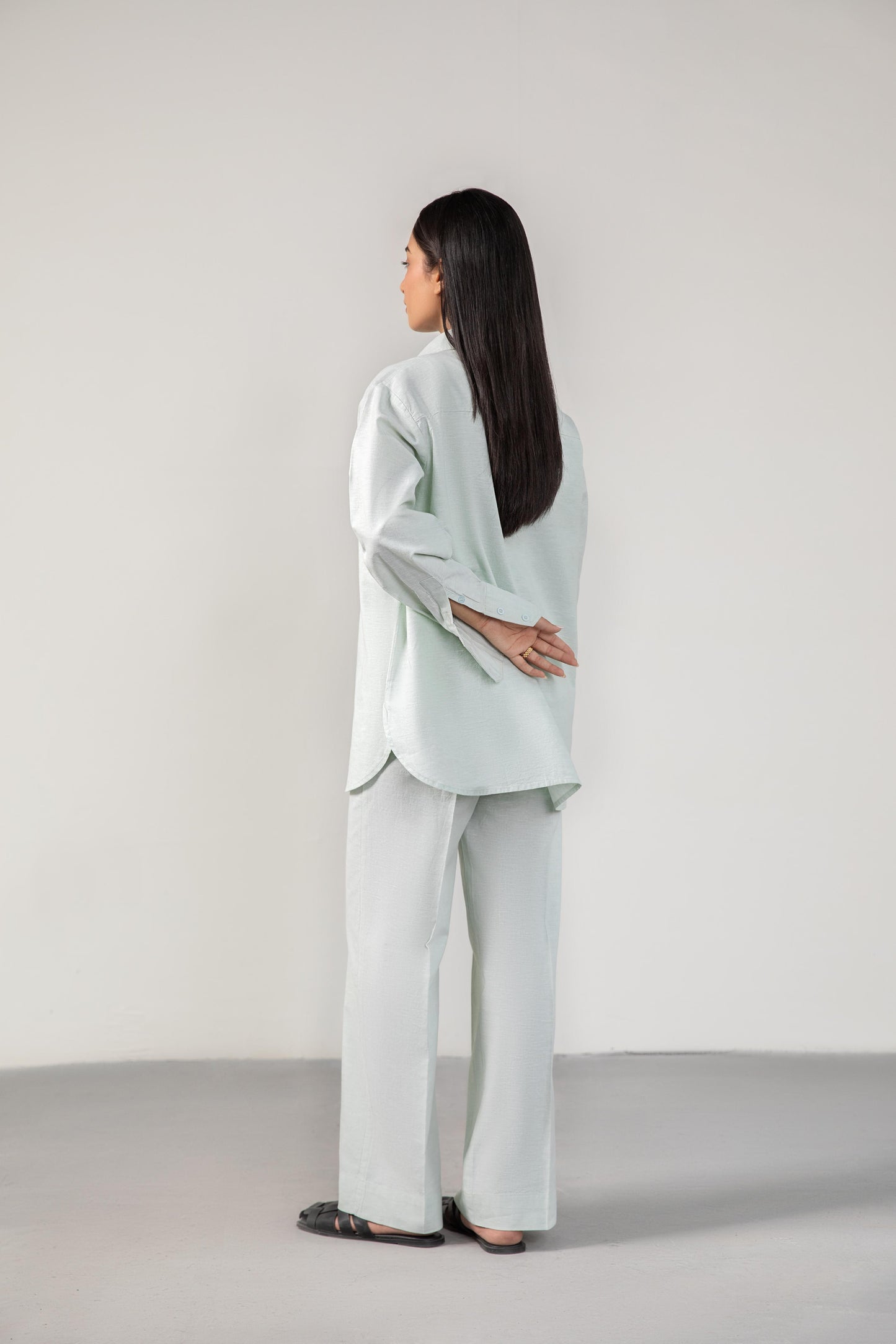 Mint To Be Linen Co-ord Set