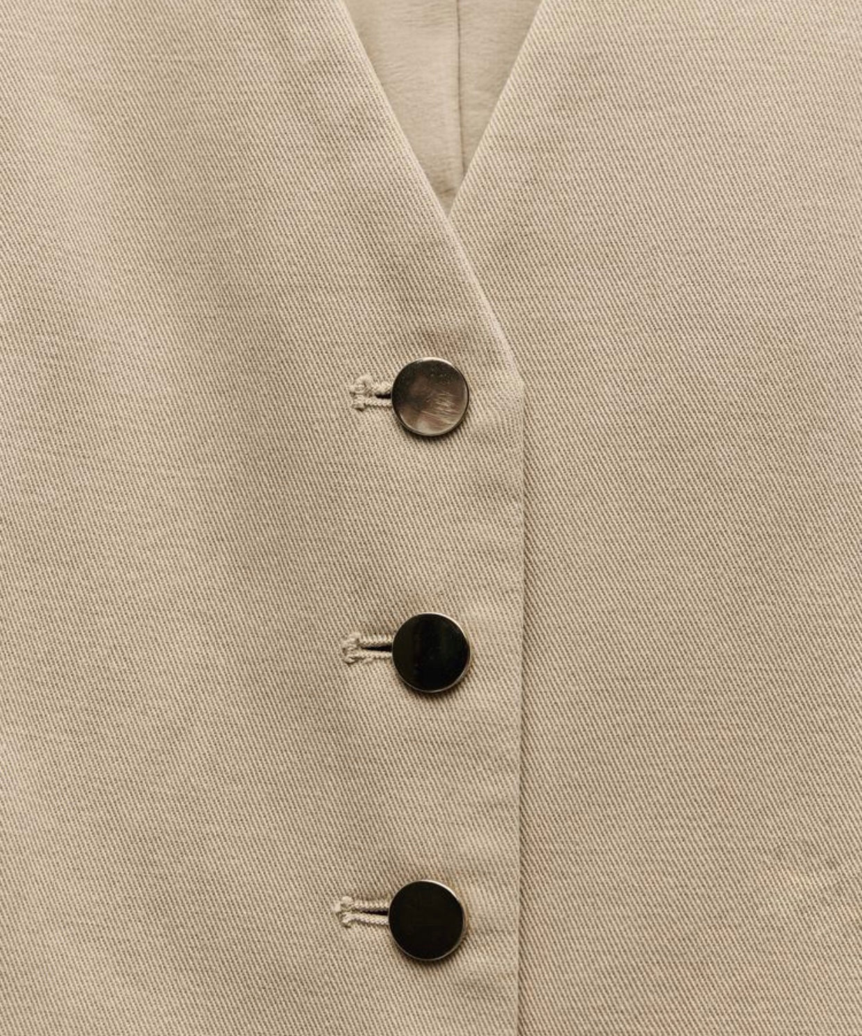 Classic waistcoat -Beige