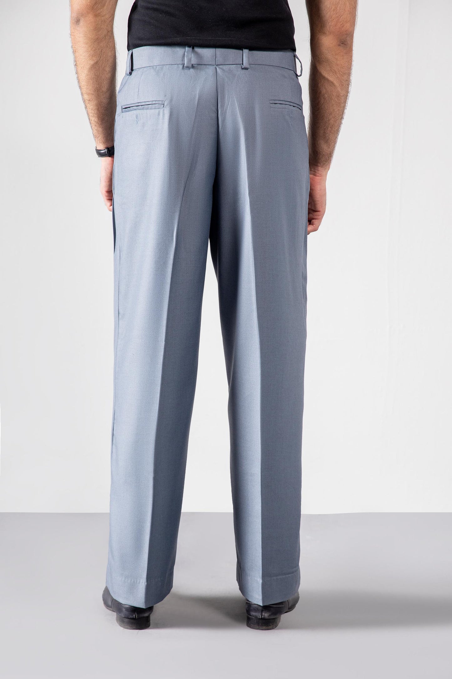 Grey pleated Pants