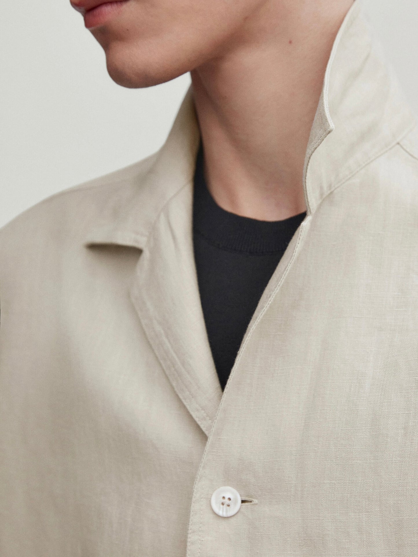 Summer Linen Blend Overshirt