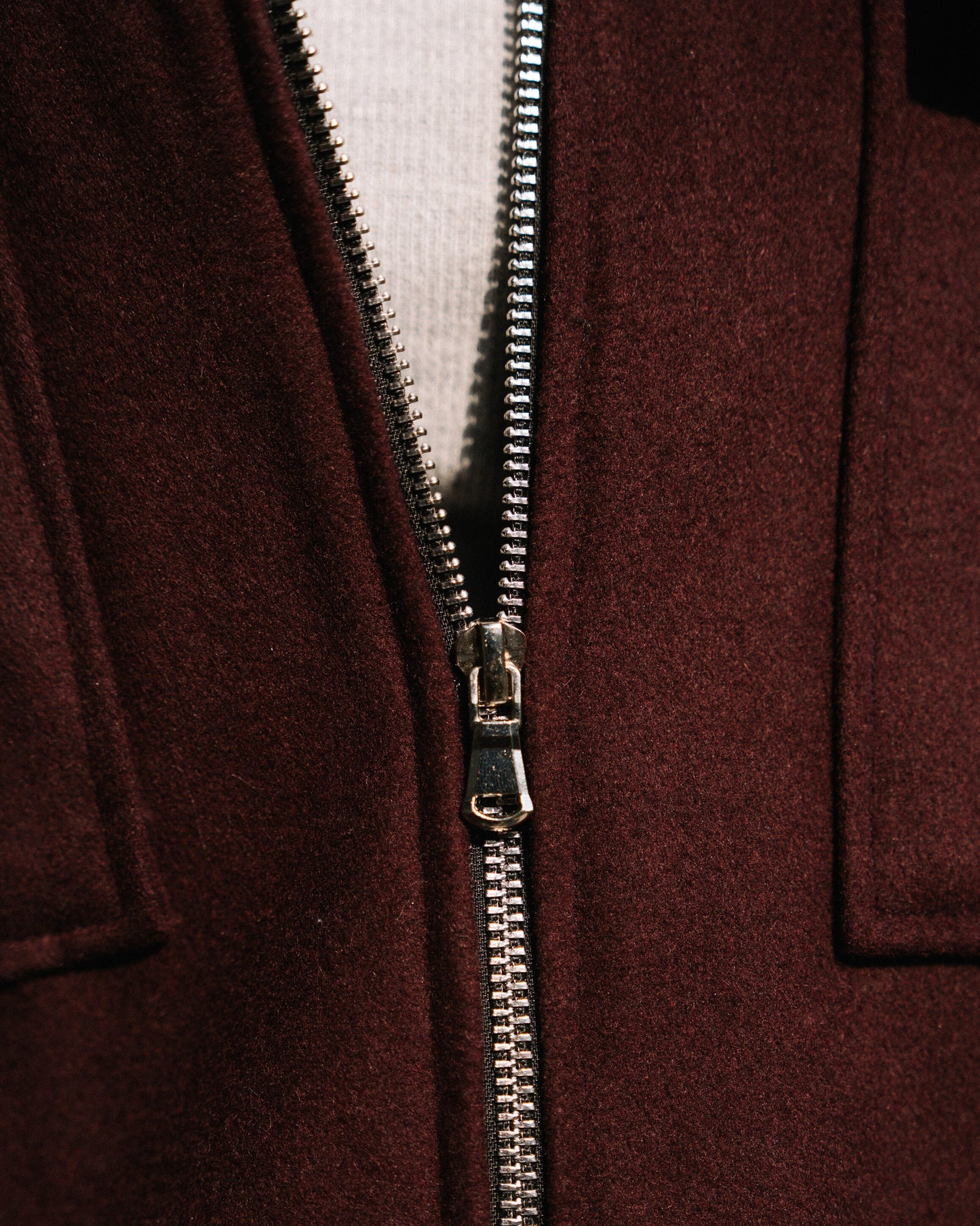 Burgundy Jacket WOOL