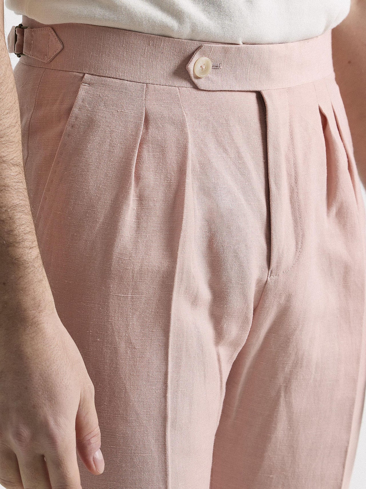 Petal Pleated Pants