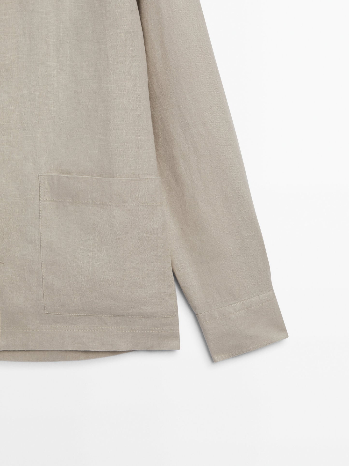 Summer Linen Blend Overshirt