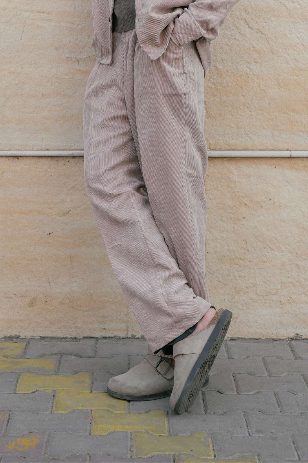 Black Corduroy Pant