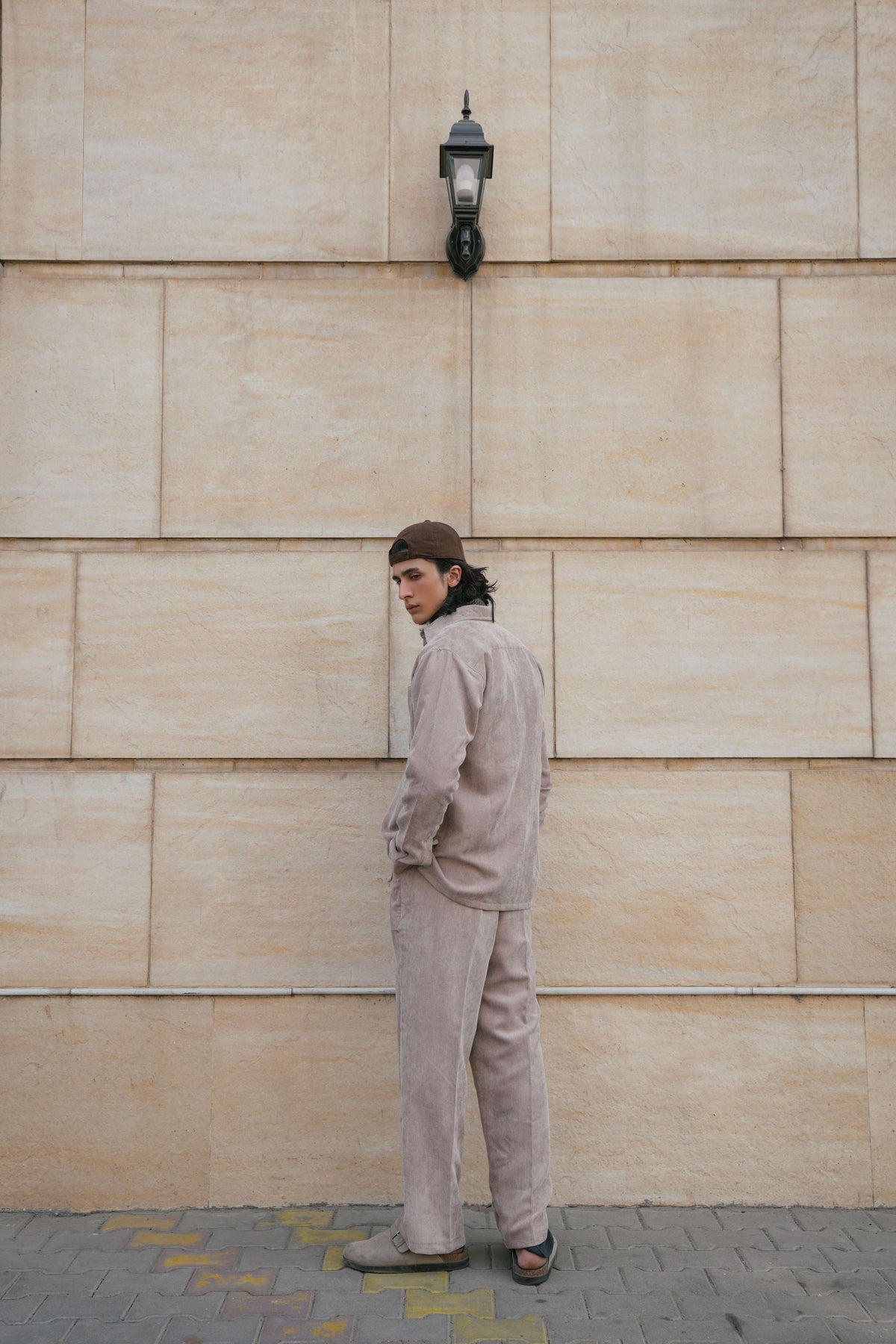 Black Corduroy Coordset