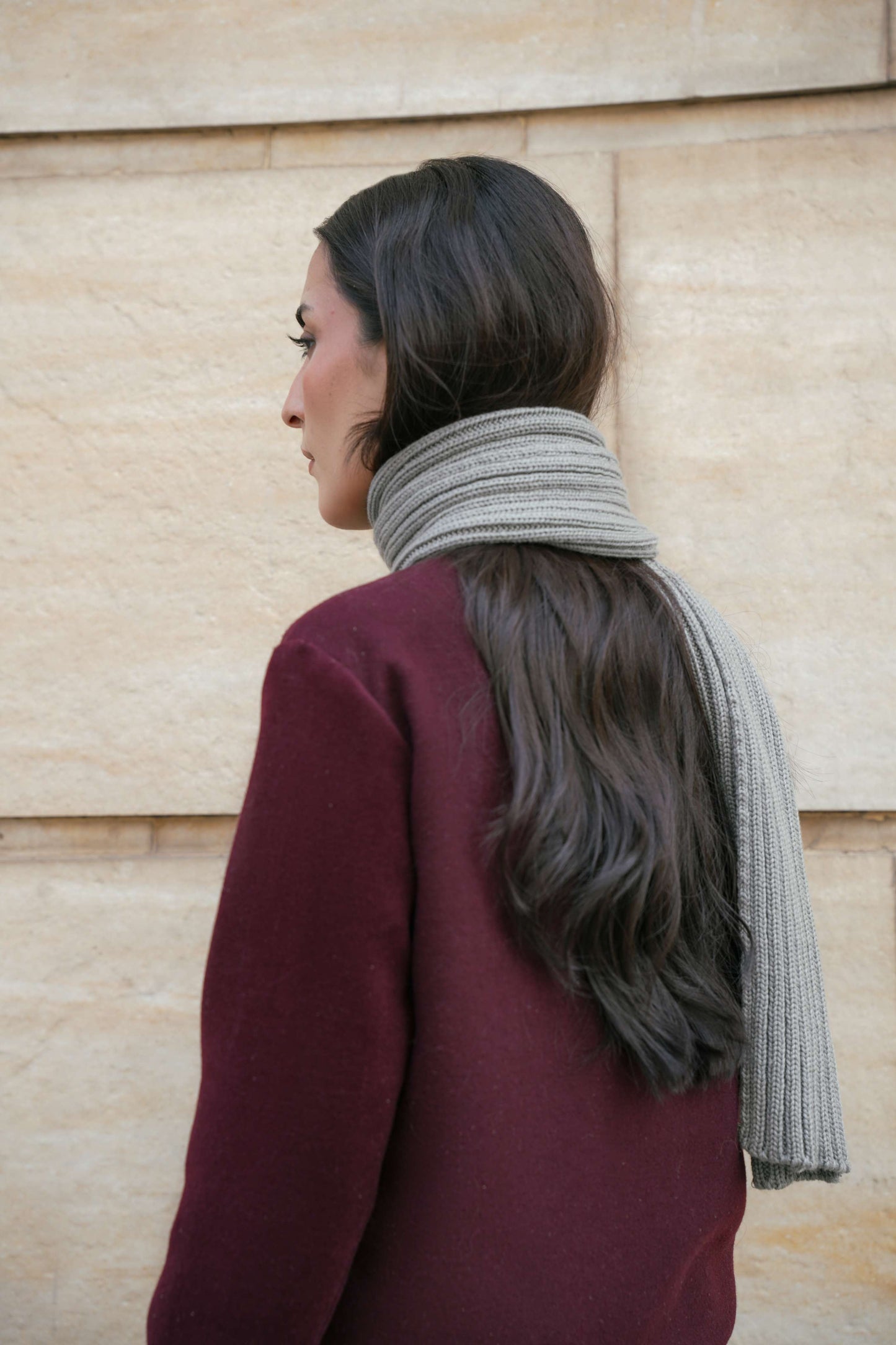 Burgundy Wool Sweater