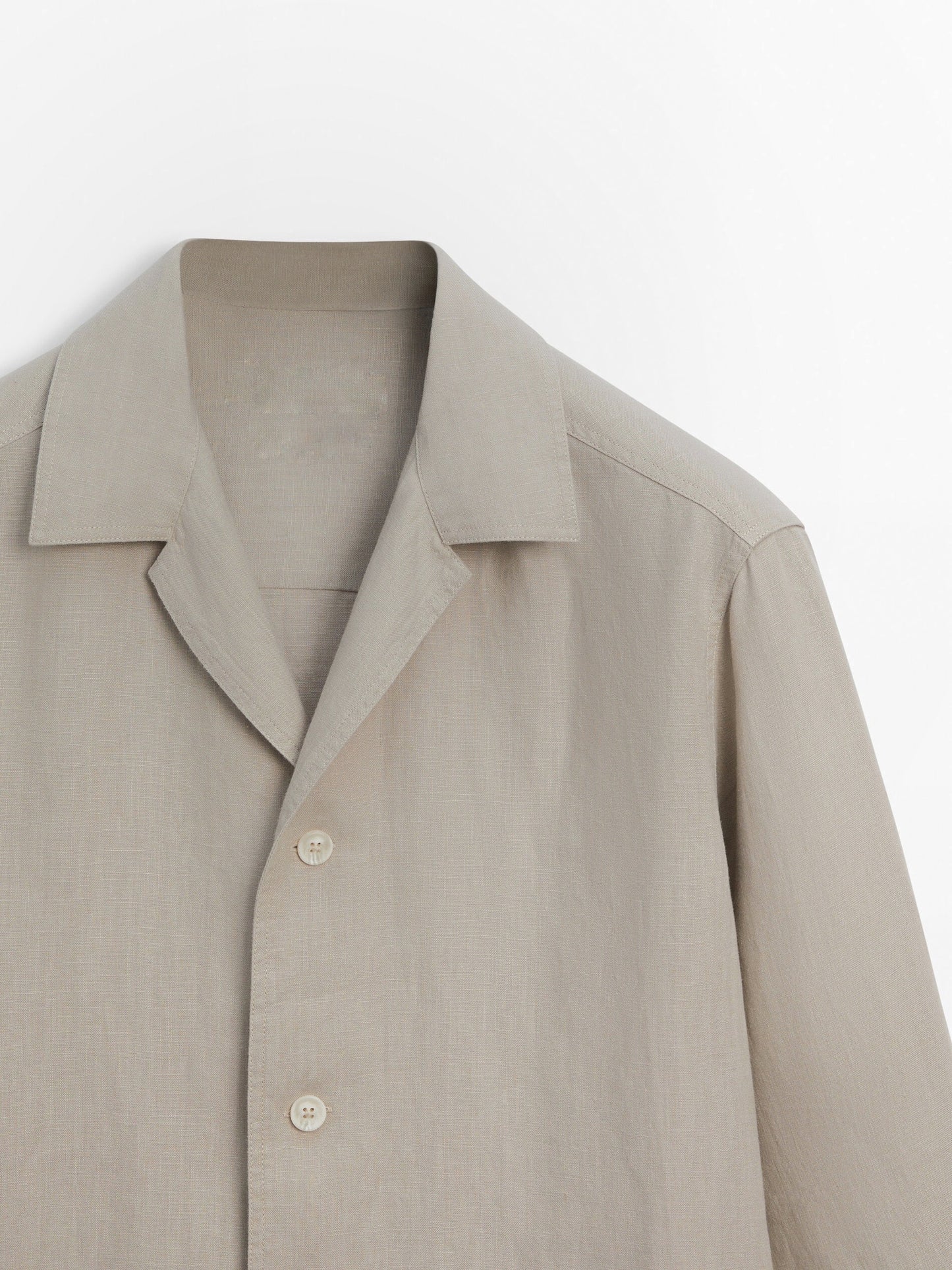 Summer Linen Blend Overshirt
