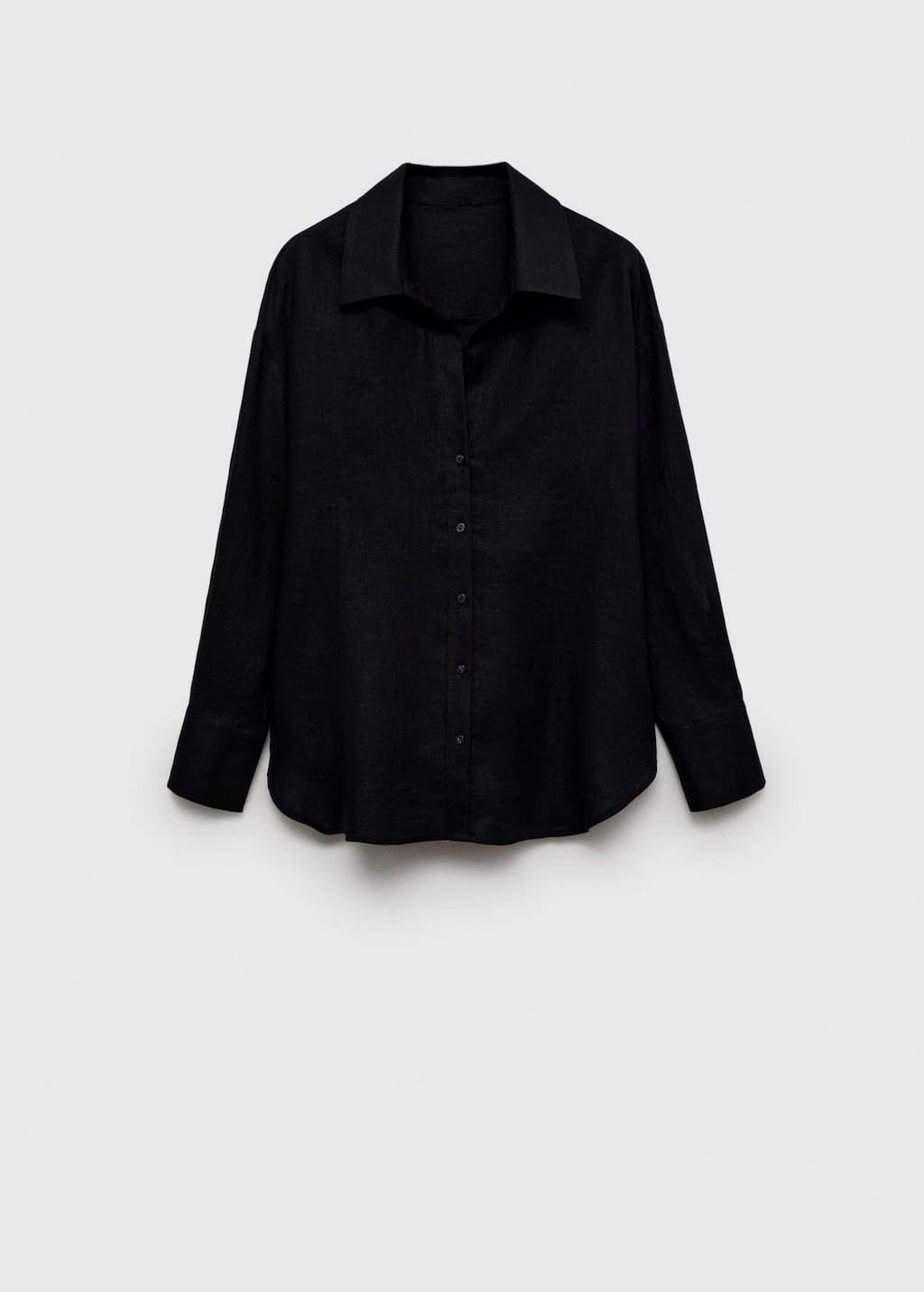 Black Linen Shirt