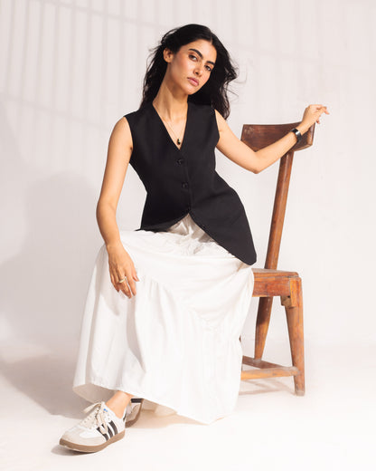 Swan long waistcoat
