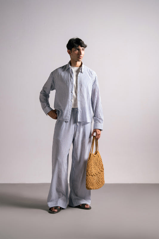 Stripe Linen Coordset