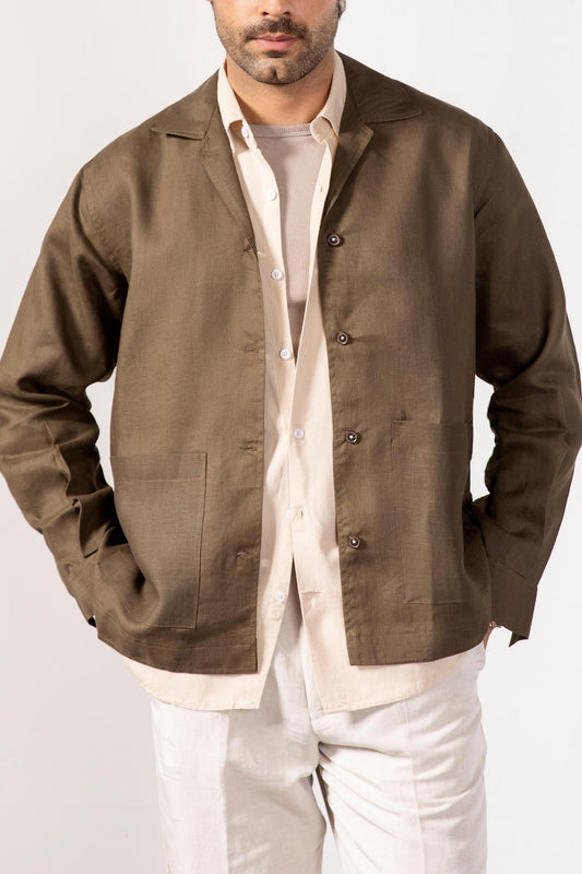 Olive Green Overshirt