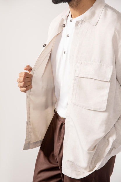 Beige Overshirt