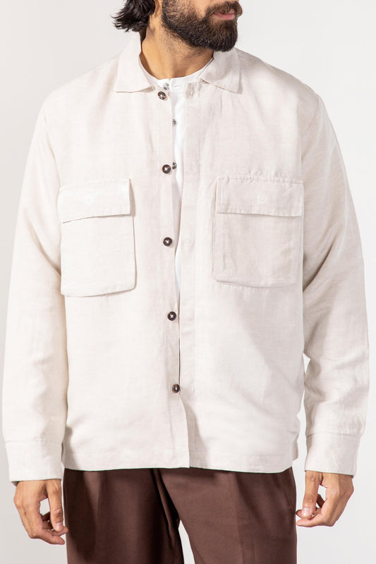 Beige Overshirt