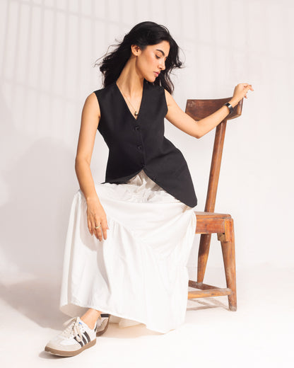 Swan long waistcoat