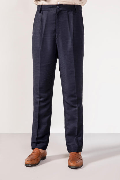 Navy linen pants