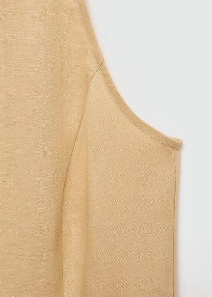 Linen Sleeveless Dress
