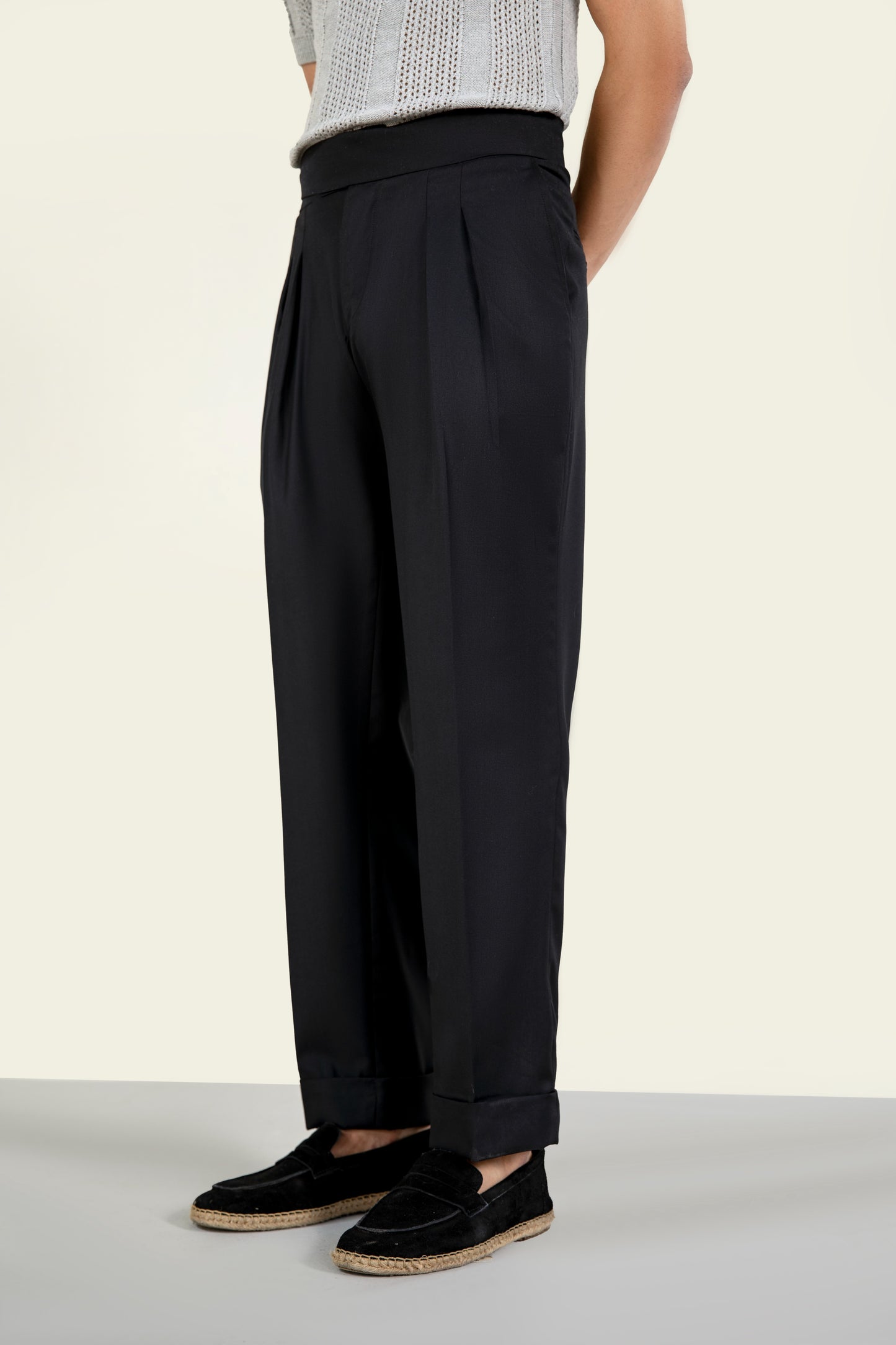 Black Gurka Pants
