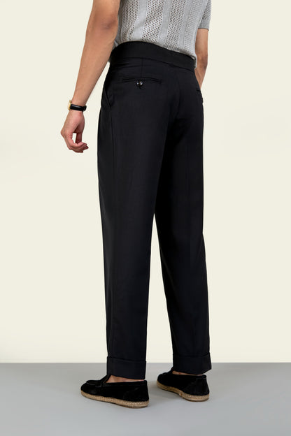 Black Gurka Pants