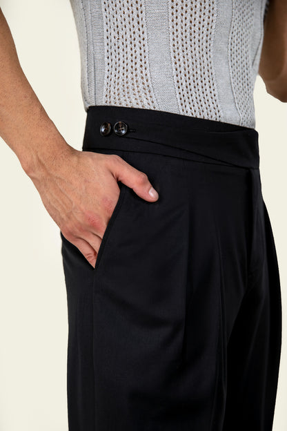 Black Gurka Pants