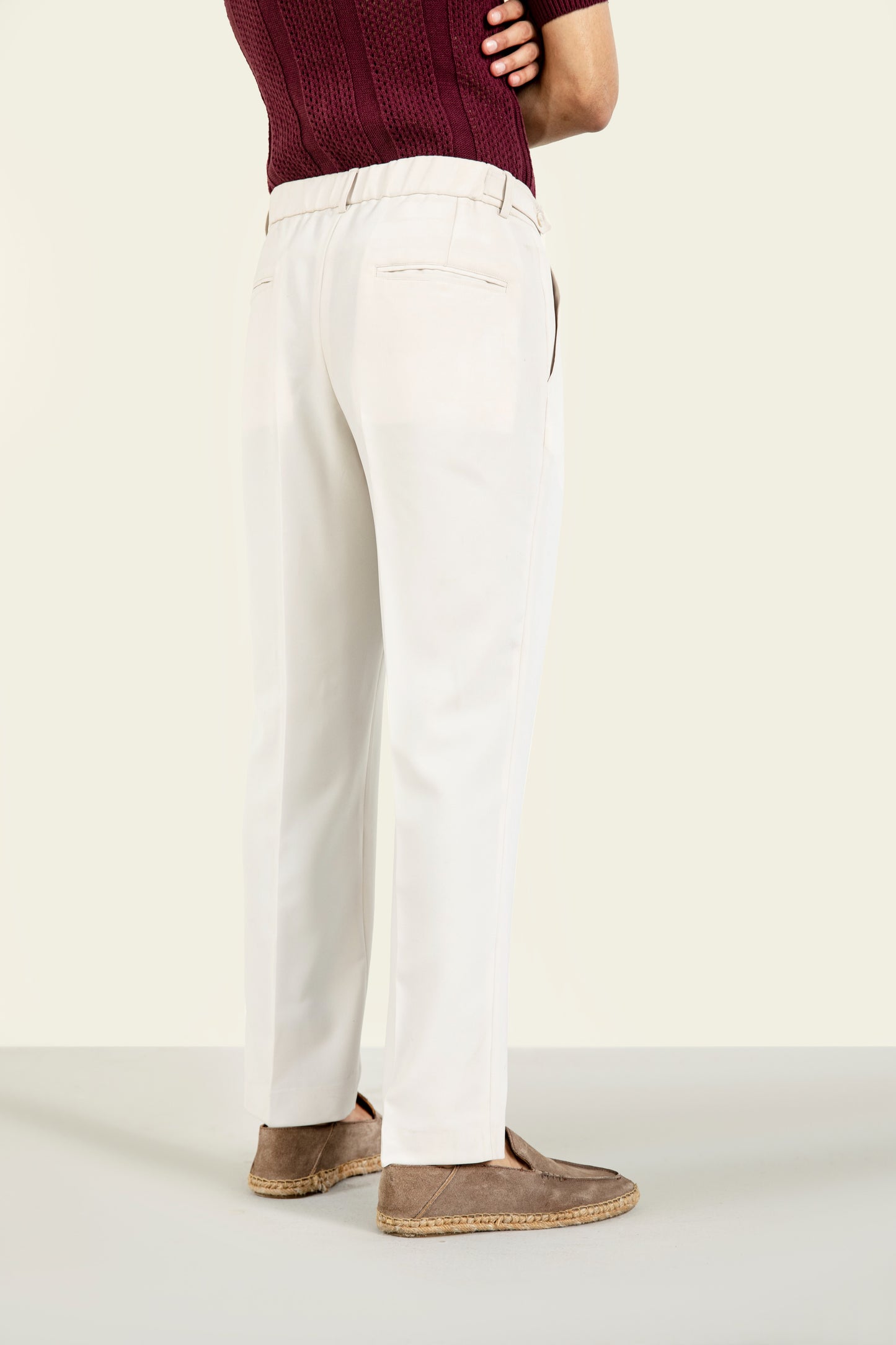 Slate Pleated Pants
