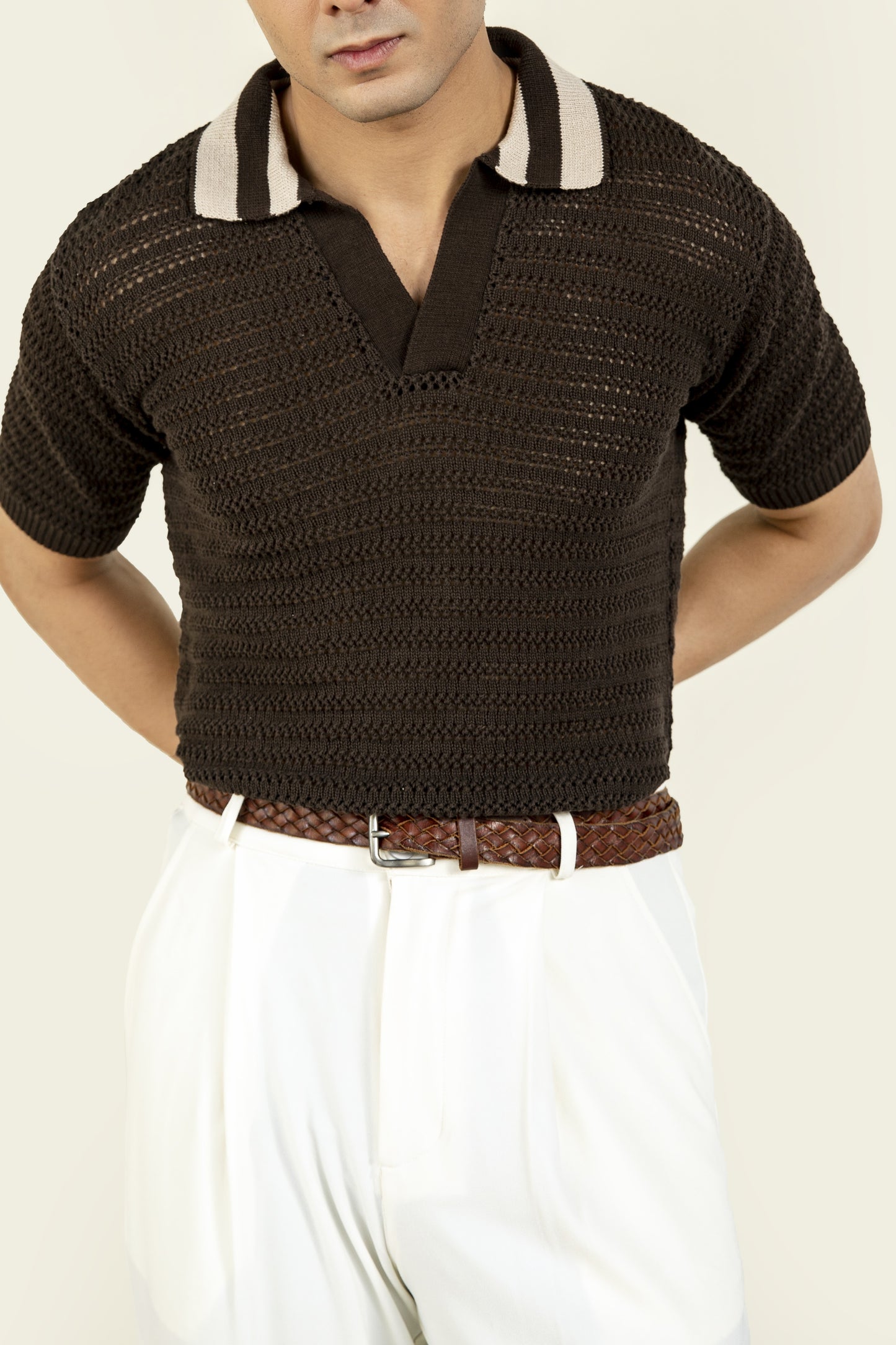Noah Knitted Polo
