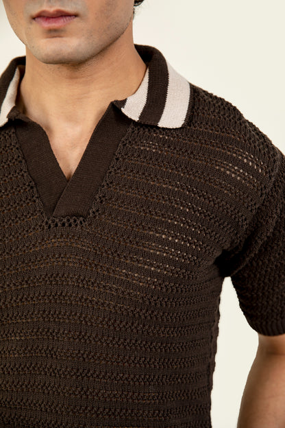 Noah Knitted Polo