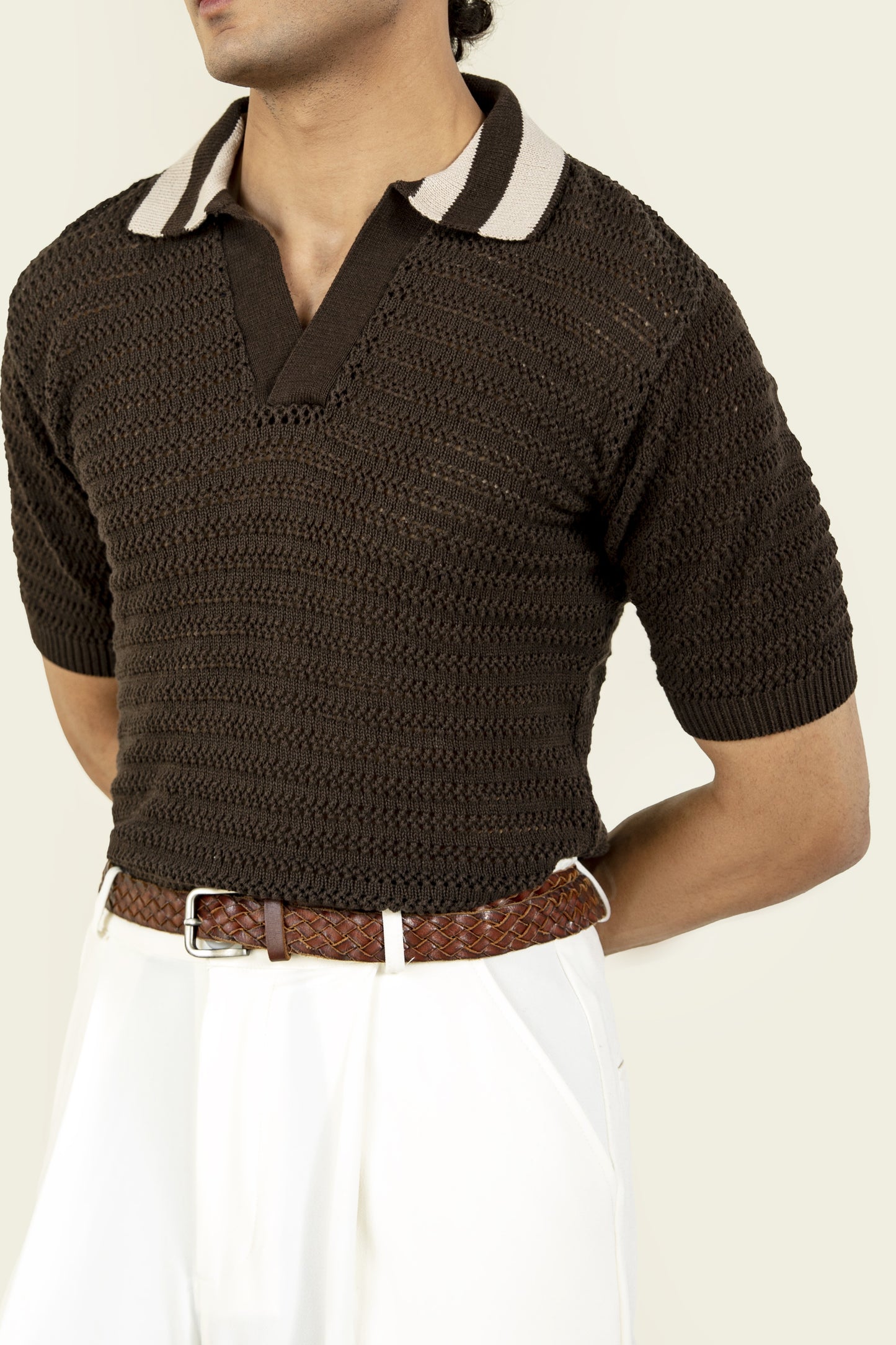 Noah Knitted Polo