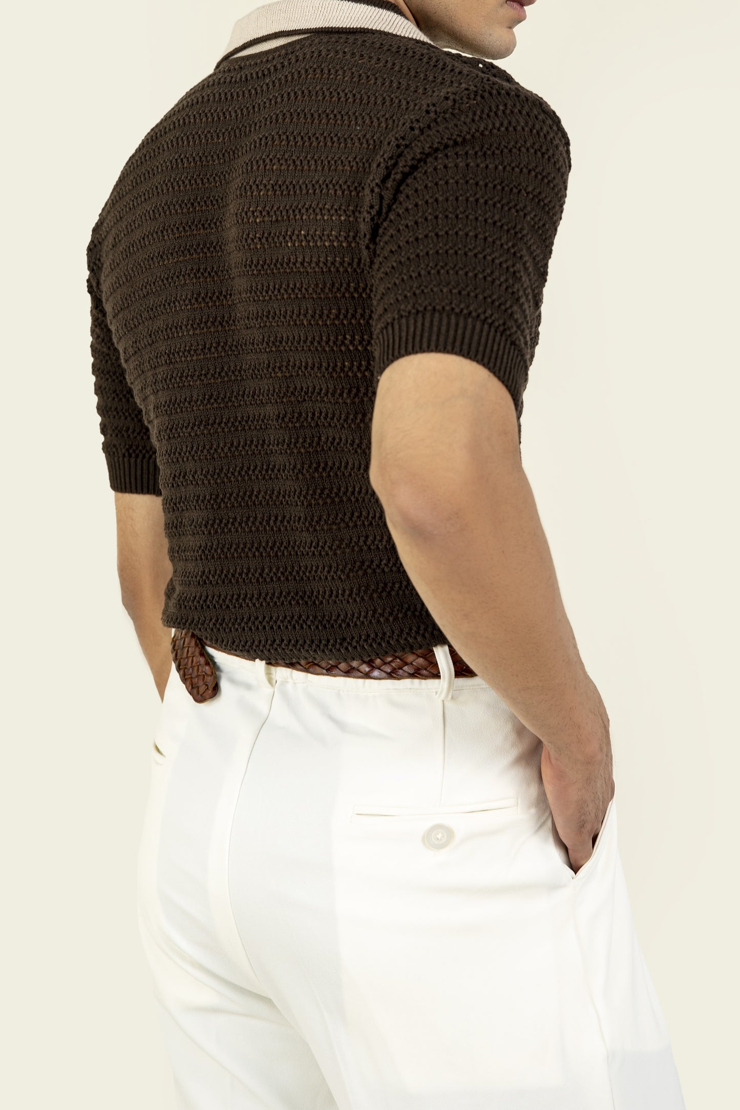 White Pleated Pants