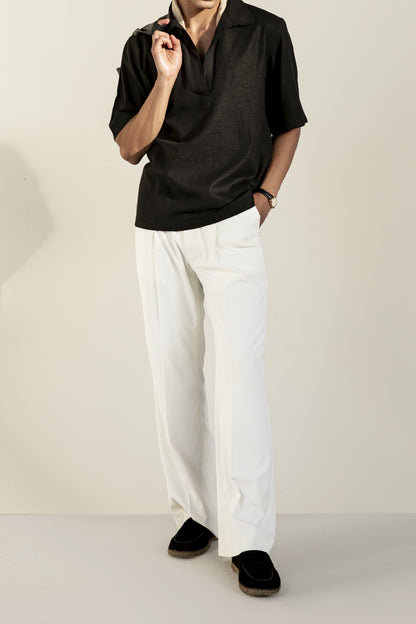 Linen Polo Shirt