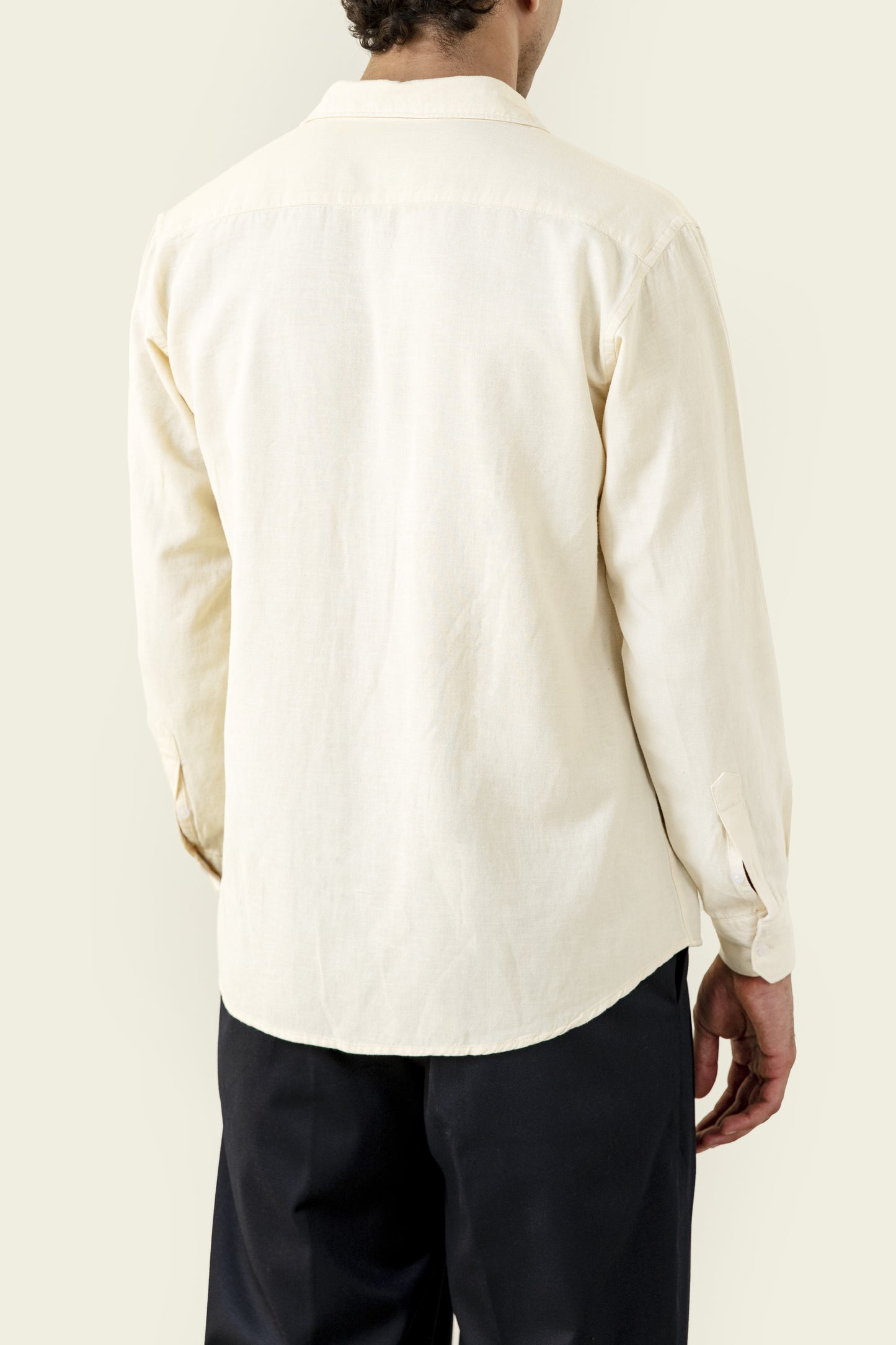 Butter Yellow Button Down Shirt
