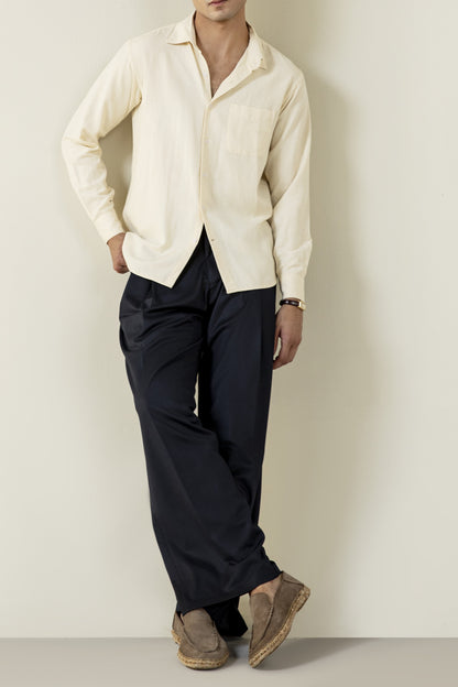 Butter Yellow Button Down Shirt