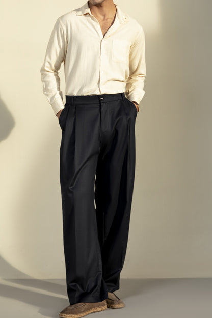 Navy Tailored Pants