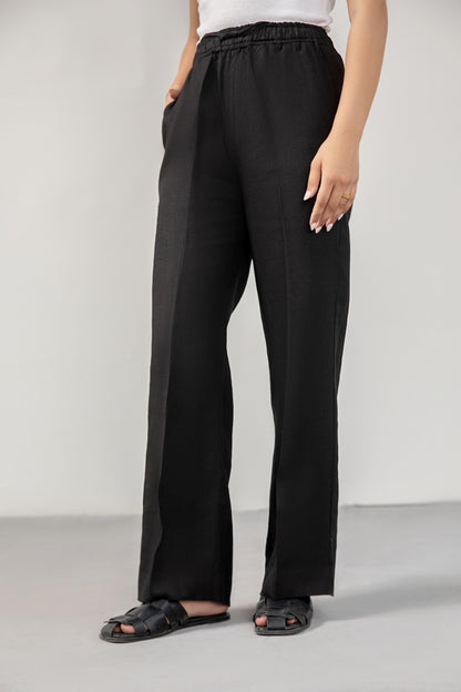 Noir Linen Pants
