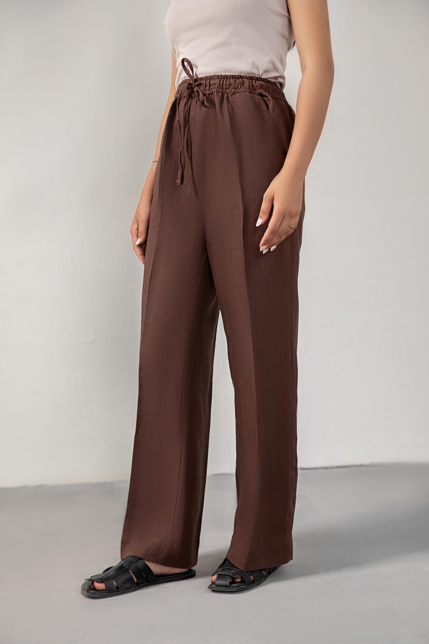 Cocoa Linen Pants