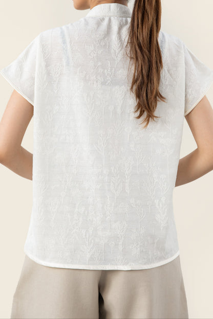 Ivory Kimono Wrap Top