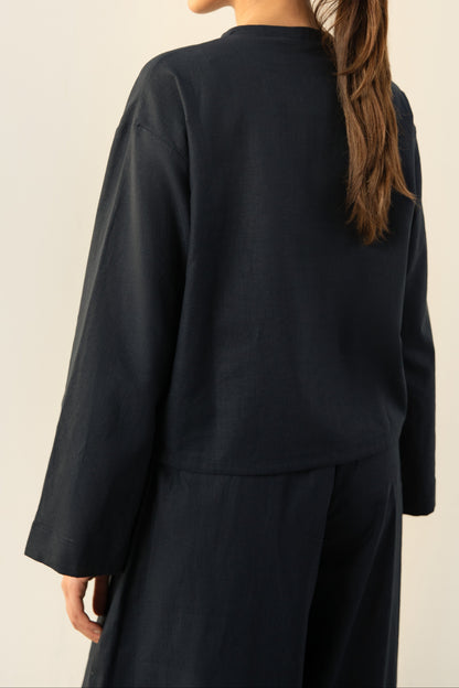 Midnight Japanese Linen Set