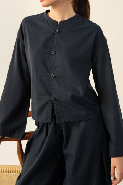 Midnight Japanese Linen Set