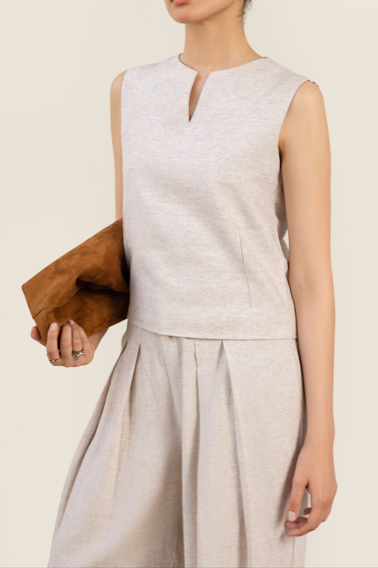 Oatmeal Minimal Shirt