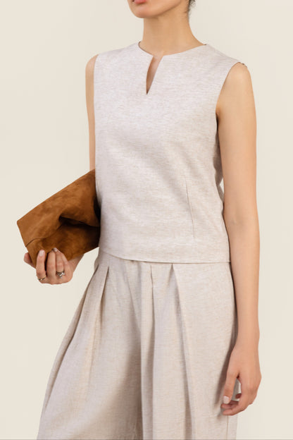 Oatmeal Minimal Shirt