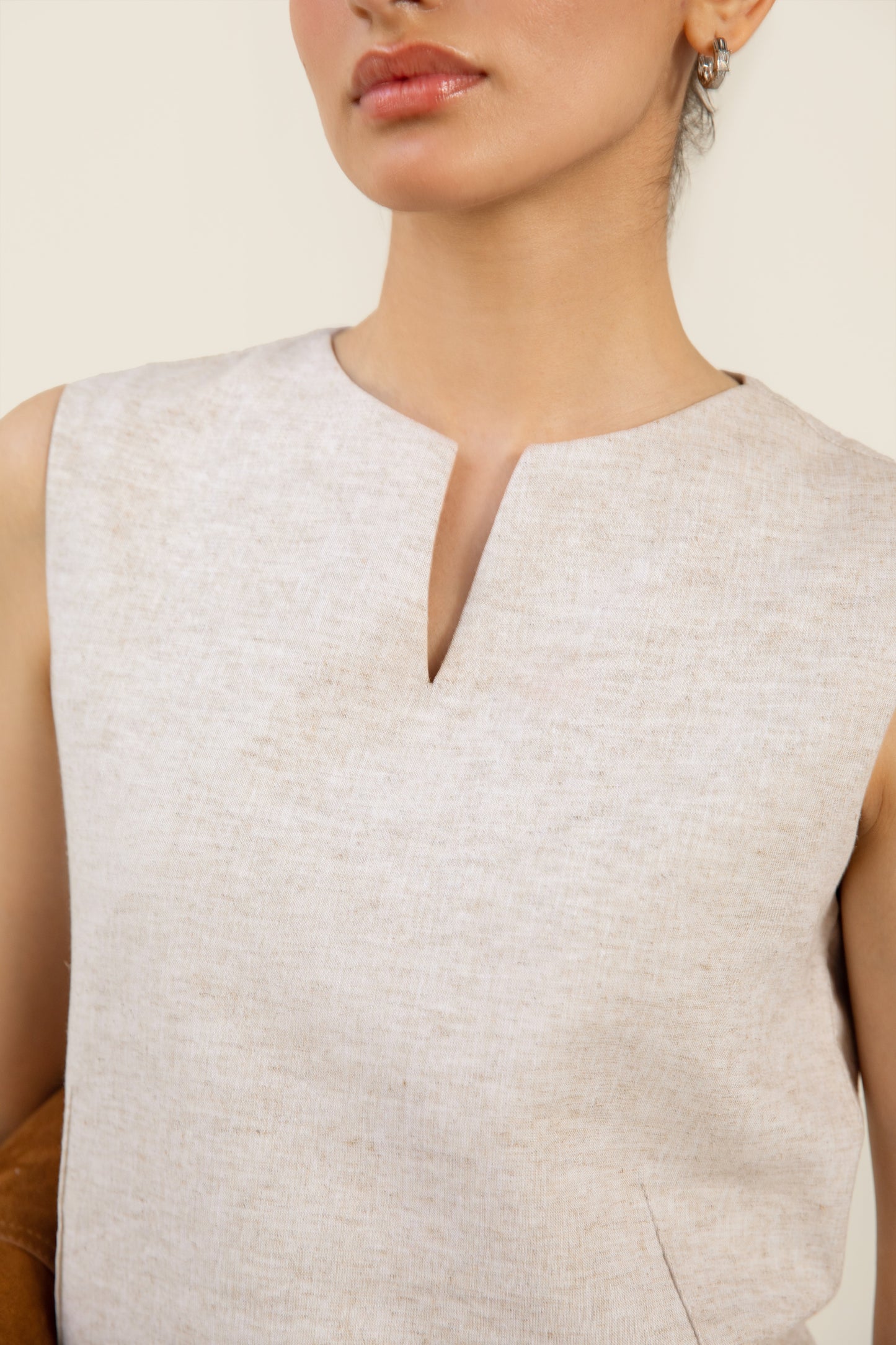 Oatmeal Japanese Linen Set