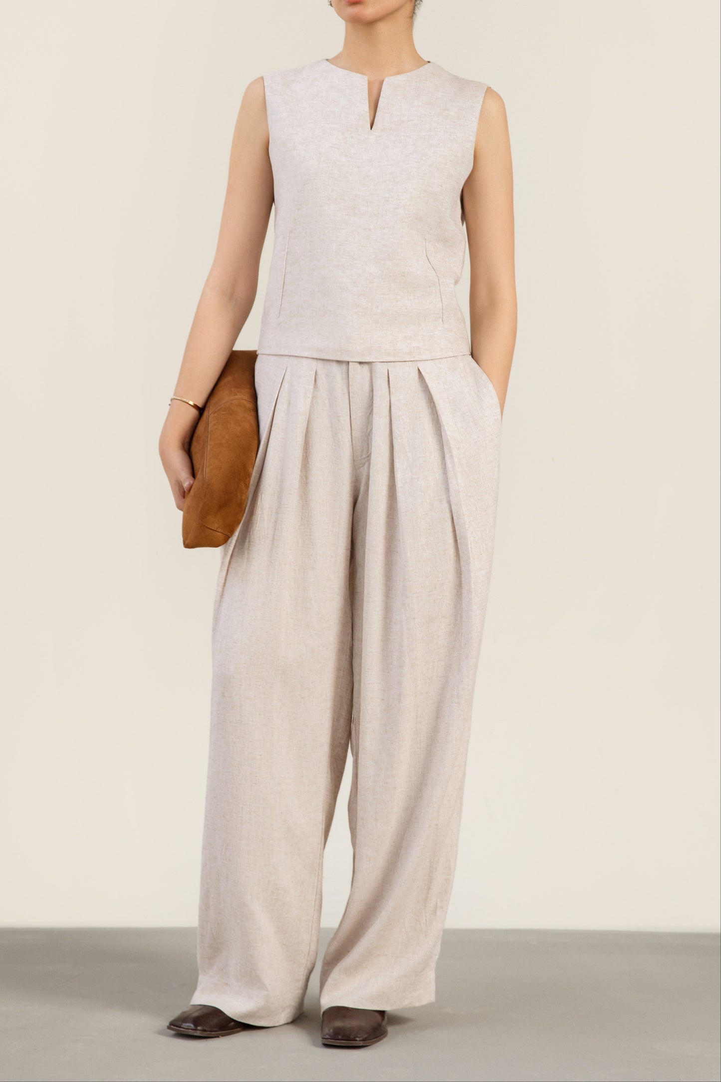 Oatmeal Minimal Shirt