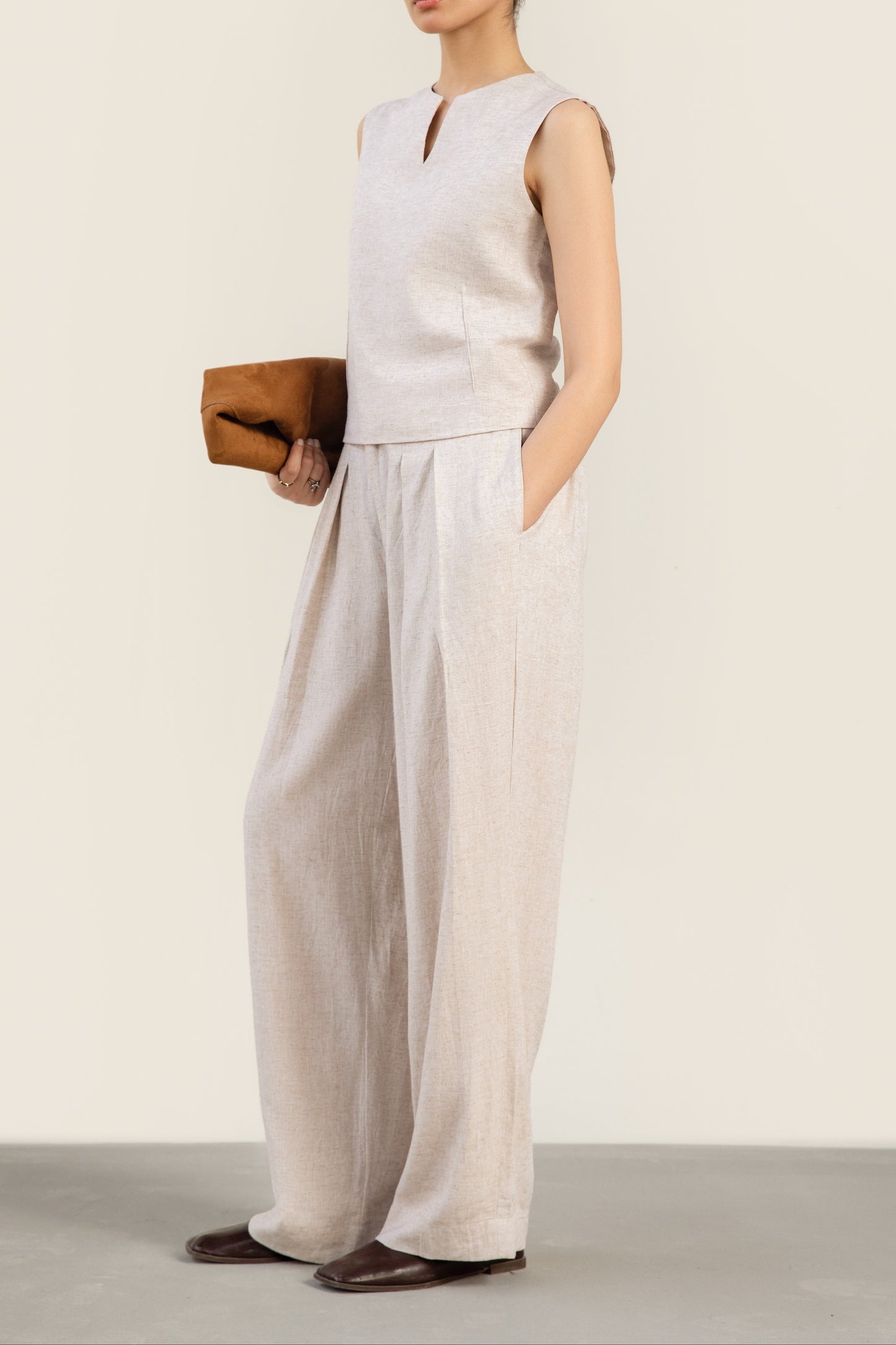 Oatmeal Minimal Shirt