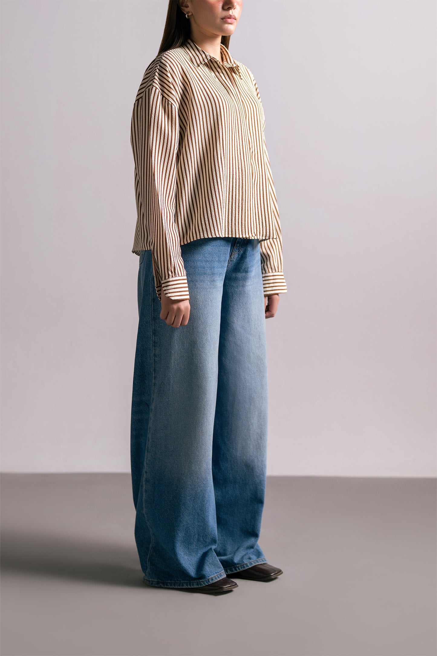 Coco Stripped Button Down