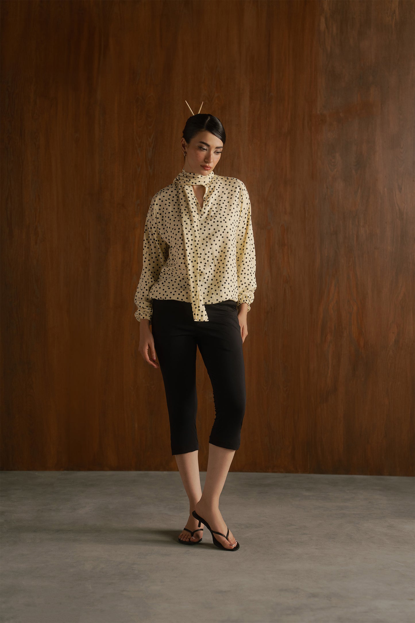 Marilyn Polka Top